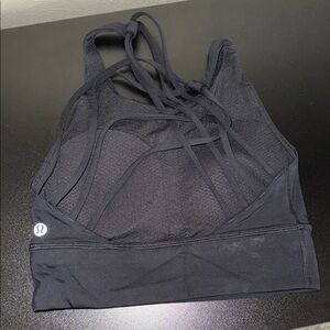 lululemon athletica Midnight Strappy Sports Bra